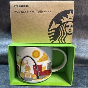 Starbucks St Louis You Are Here Series Mug St. Louis Missouri Gateway Arch 14 oz
